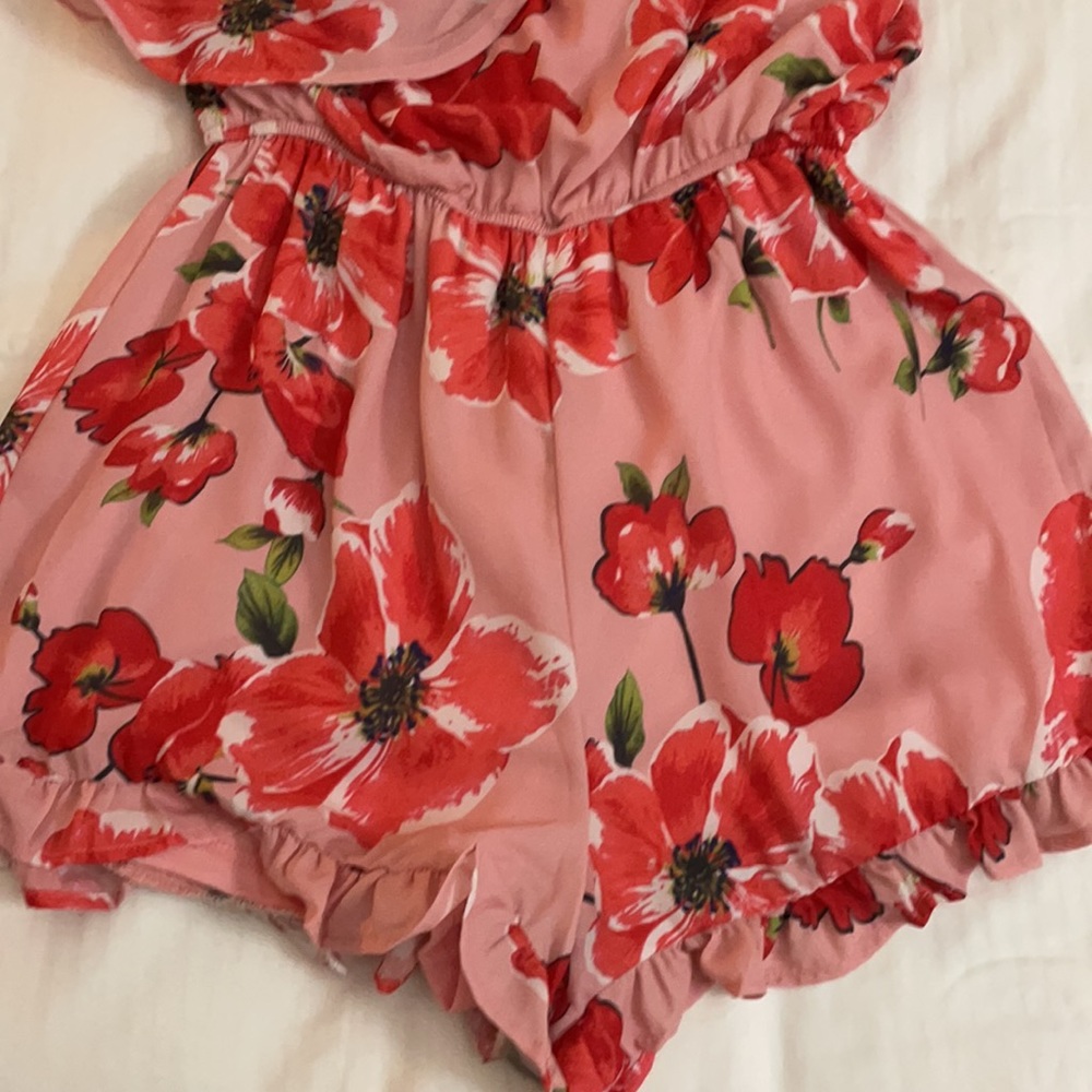 Pink Lily romper size small - Picture 4 of 5